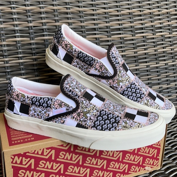 Vans Classic Slip-On Patchwork Floral MENS - Picture 7 of 16